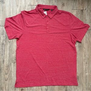 Travis Mathew Men's Collar Embroidered Performance Golf Polo, Size XXL